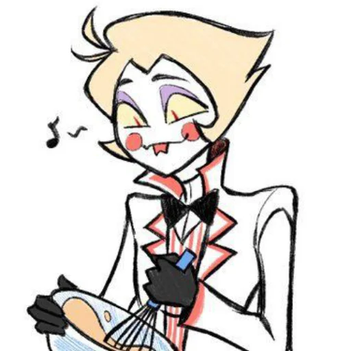 😋 Стикер «Lucifer» для Telegram