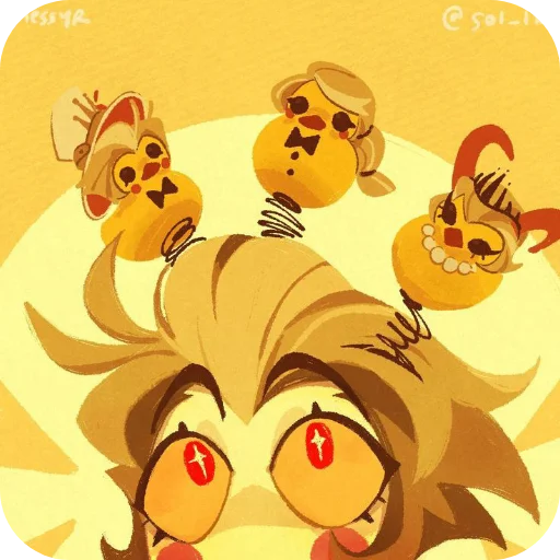 🐥 Стикер «Lucifer» для Telegram