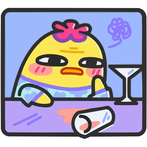 😮‍💨 Эмодзи «Утя-Путя» для Telegram