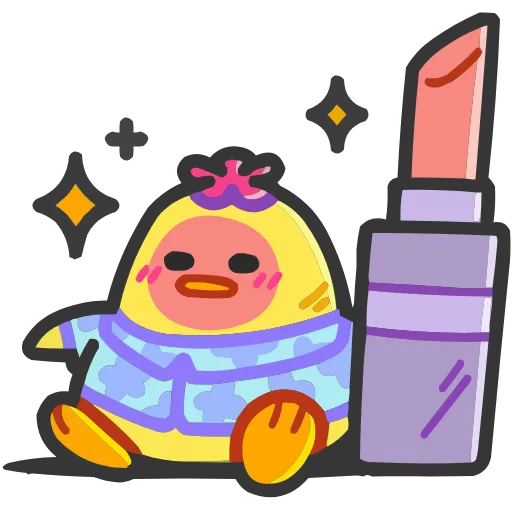 💄 Эмодзи «Утя-Путя» для Telegram