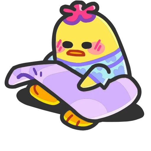 🧦 Эмодзи «Утя-Путя» для Telegram