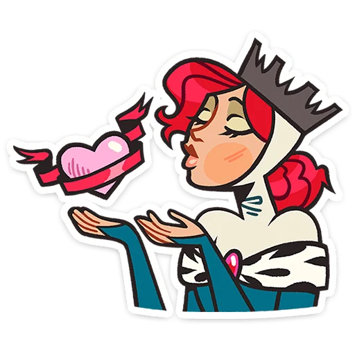 😗 Стикер «Людовика» для Telegram