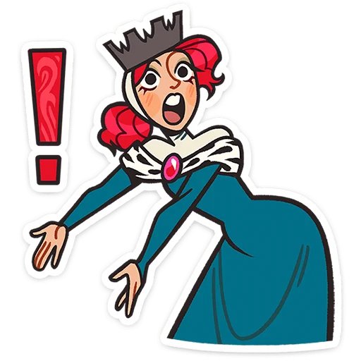 🤨 Стикер «Людовика» для Telegram