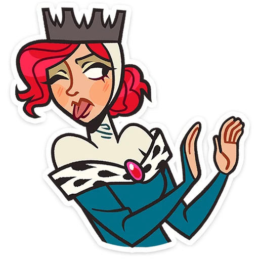 😔 Стикер «Людовика» для Telegram