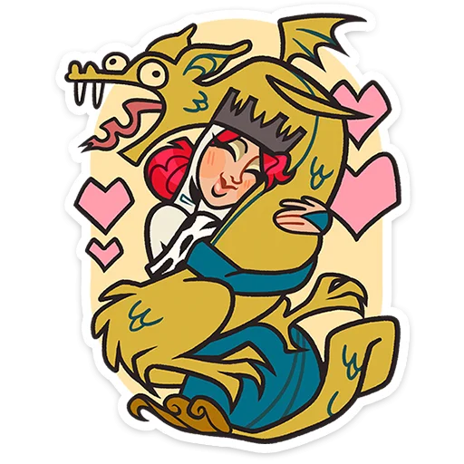 🥰 Стикер «Людовика» для Telegram
