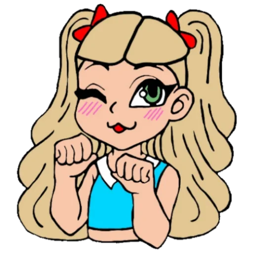 Стикерпак Luisa для Telegram — скачать