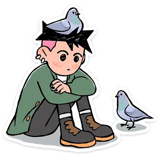 ⭐ Стикер «Лука» для Telegram
