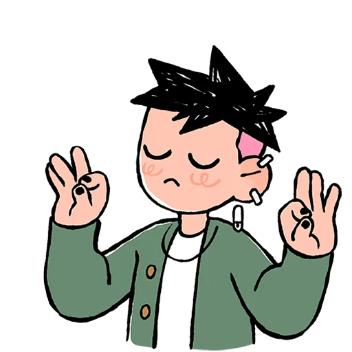 👌 Стикер «Лука Без Текста» для Telegram