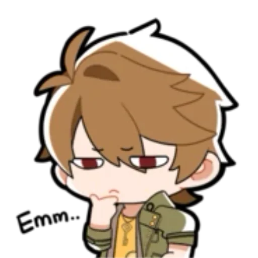 Стикерпак Lukes Chibi для Telegram — скачать