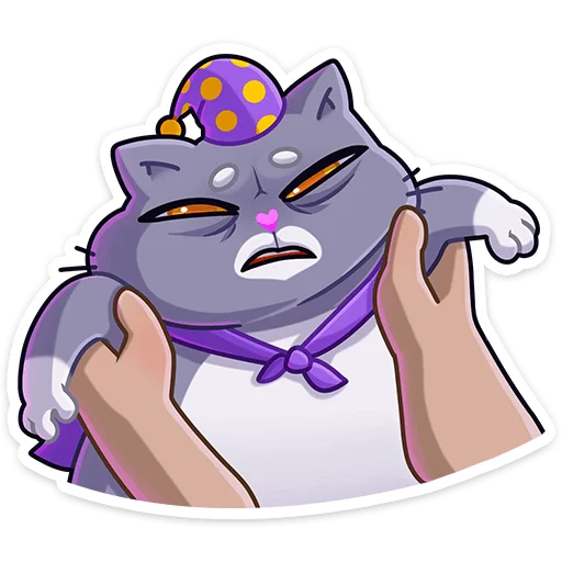 😾 Стикер «Баюша» для Telegram