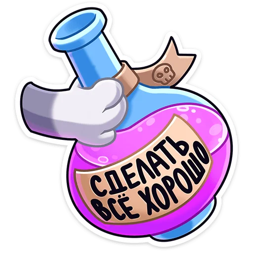 🙌 Стикер «Баюша» для Telegram
