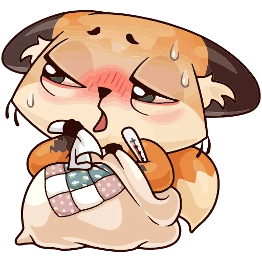 🤒 Эмодзи «Луна» для Telegram