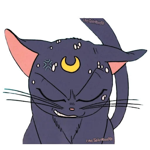 😤 Стикер «Luna & Artemis» для Telegram