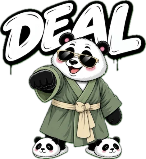 👍 Стикер «Lunky Panda» для Telegram
