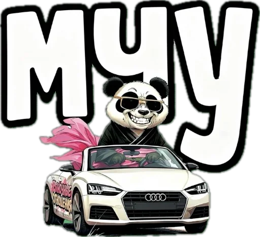 🏎️ Стикер «Lunky Panda» для Telegram