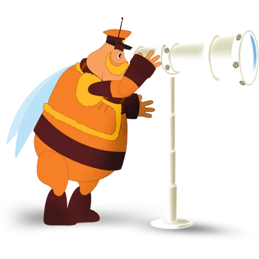 🐝 Стикер «Лунтик и его друзья» для Telegram