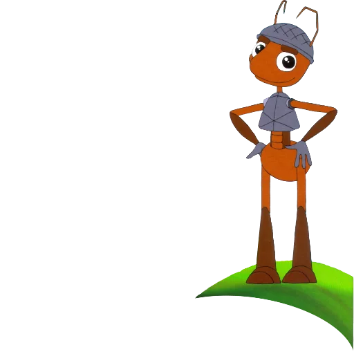🐜 Стикер «Лунтик и его друзья» для Telegram