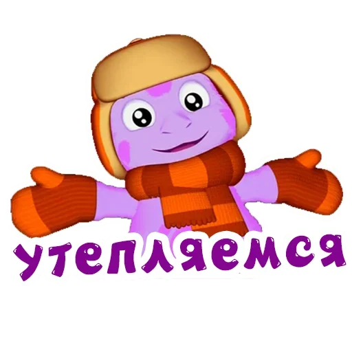 🧣 Стикер «Luntik» для Telegram