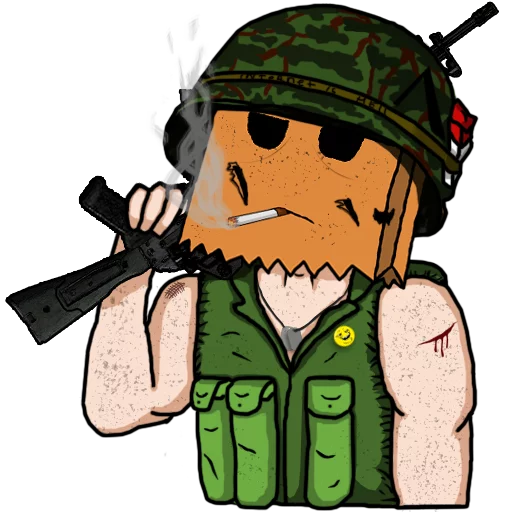 🚬 Стикер «Lurkopub Alive» для Telegram