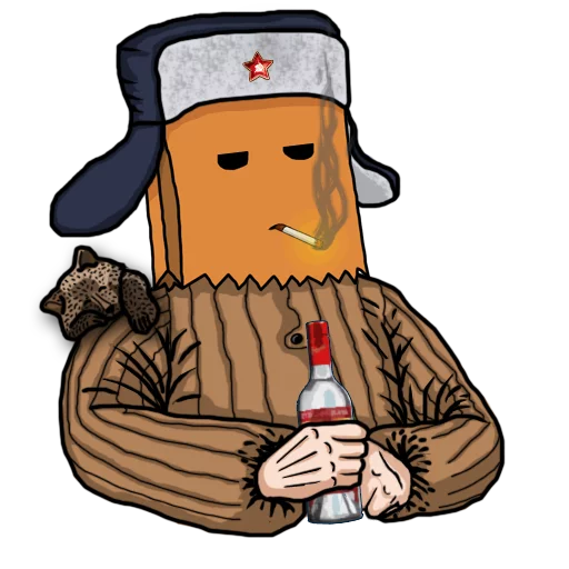 😎 Стикер «Lurkopub Alive» для Telegram