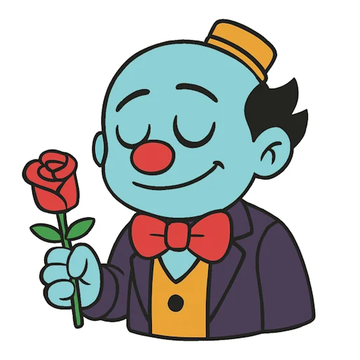 🌹 Стикер «LUX» для Telegram