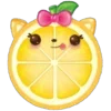 🍋 Эмодзи «^_^» для Telegram