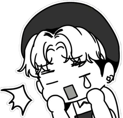 😮 Стикер «BJALEXXYAOIII» для Telegram