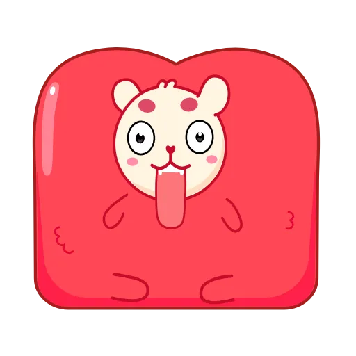 ❤️ Стикер «Львиное сердце» для Telegram