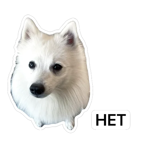 👎 Стикер «Nixie the Spitz» для Telegram