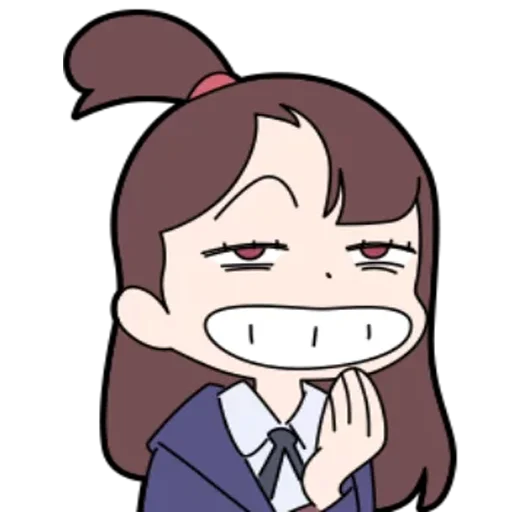 Стикерпак Little Witch Academia для Telegram — скачать
