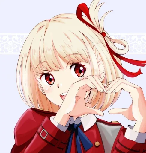🫶 Стикер «Lycoris Recoil Art» для Telegram