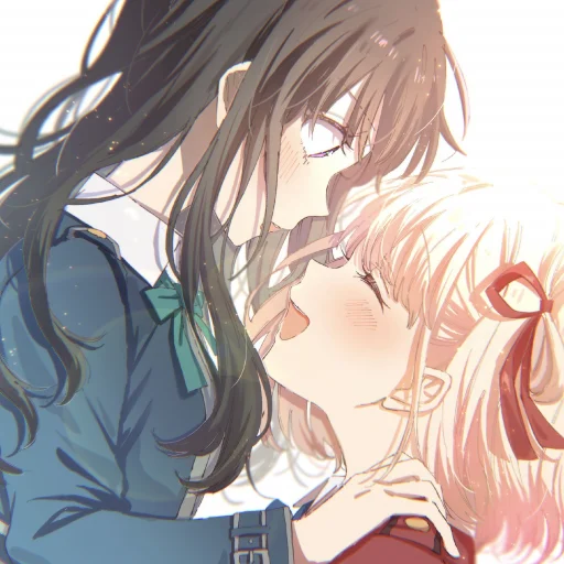 ☺️ Стикер «Lycoris Recoil Art» для Telegram