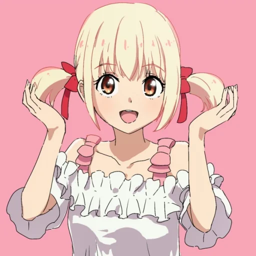 😃 Стикер «Lycoris Recoil Art» для Telegram