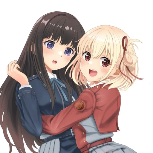😃 Стикер «Lycoris Recoil Art» для Telegram