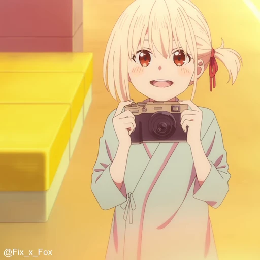 😊 Стикер «Lycoris Recoil Part 2» для Telegram