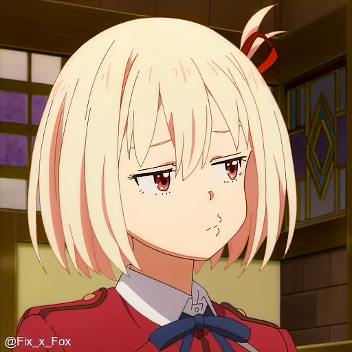 😒 Стикер «Lycoris Recoil Part 3» для Telegram