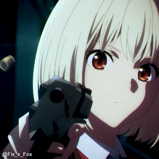 😠 Стикер «Lycoris Recoil Part 3» для Telegram