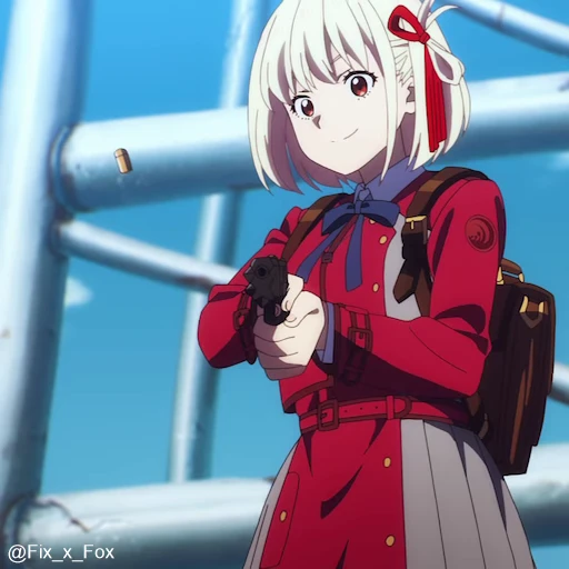 😏 Стикер «Lycoris Recoil Part 3» для Telegram