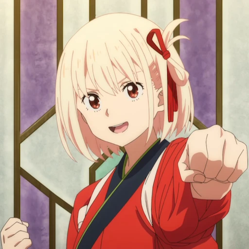 👊 Стикер «Lycoris Recoil Part 4» для Telegram