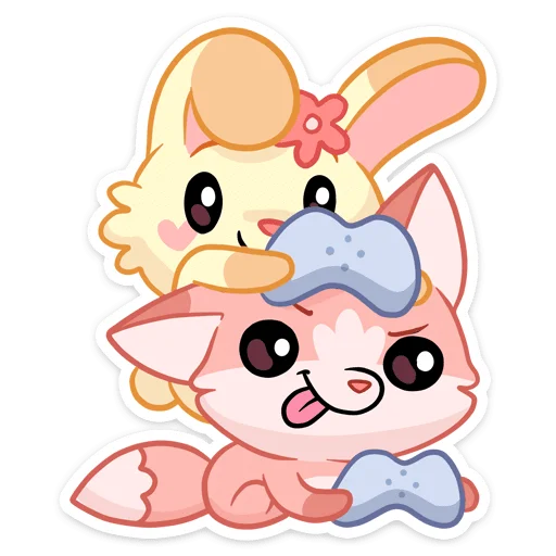🎮 Стикер «Лин и Ли» для Telegram