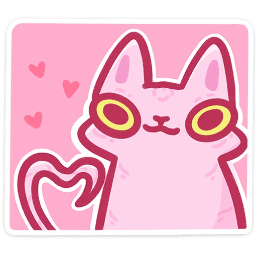 🐱 Стикер «Лёлик — инопланетный кот. И он конечно, планирует захватить Землю&;» для Telegram