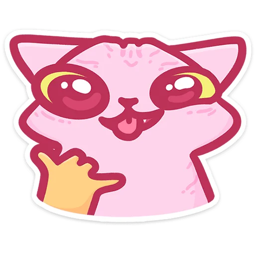 🐱 Стикер «Лёлик — инопланетный кот. И он конечно, планирует захватить Землю&;» для Telegram