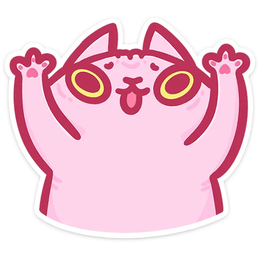 🐱 Стикер «Лёлик — инопланетный кот. И он конечно, планирует захватить Землю&;» для Telegram