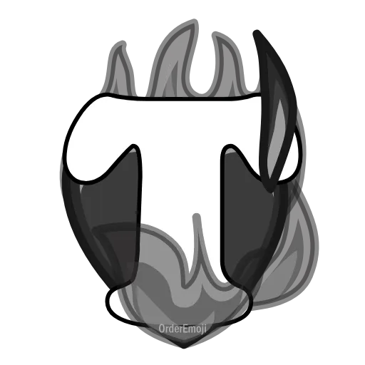 ❤️‍🔥 Эмодзи «Letters Heart #letter #font #foradmins» для Telegram