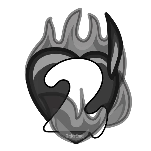 2️⃣ Эмодзи «Letters Heart #letter #font #foradmins» для Telegram