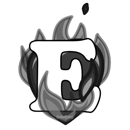 ❤️‍🔥 Эмодзи «Letters Heart #letter #font #foradmins» для Telegram