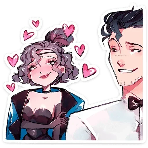 🥰 Стикер «Мадам Ринэль» для Telegram