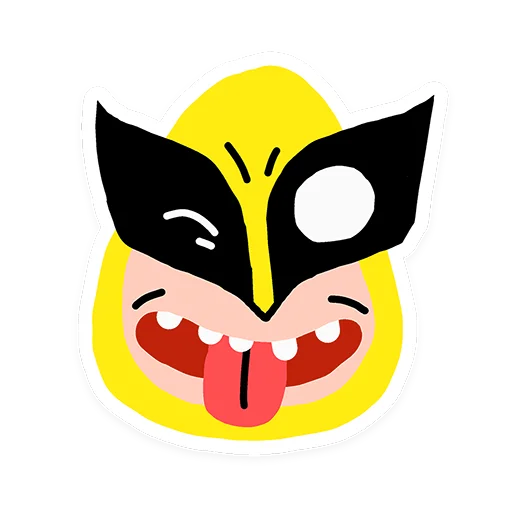Стикерпак Mad Cartuns для Telegram — скачать