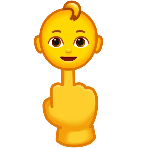 🖕 Эмодзи «Mad Smiles» для Telegram