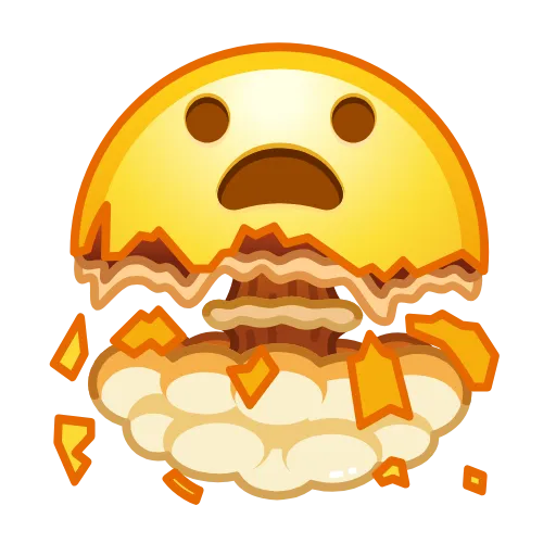 🤯 Стикер «Mad Emoji» для Telegram